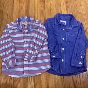 Baby/Toddler Boys Button Down Shirts Sold Together
